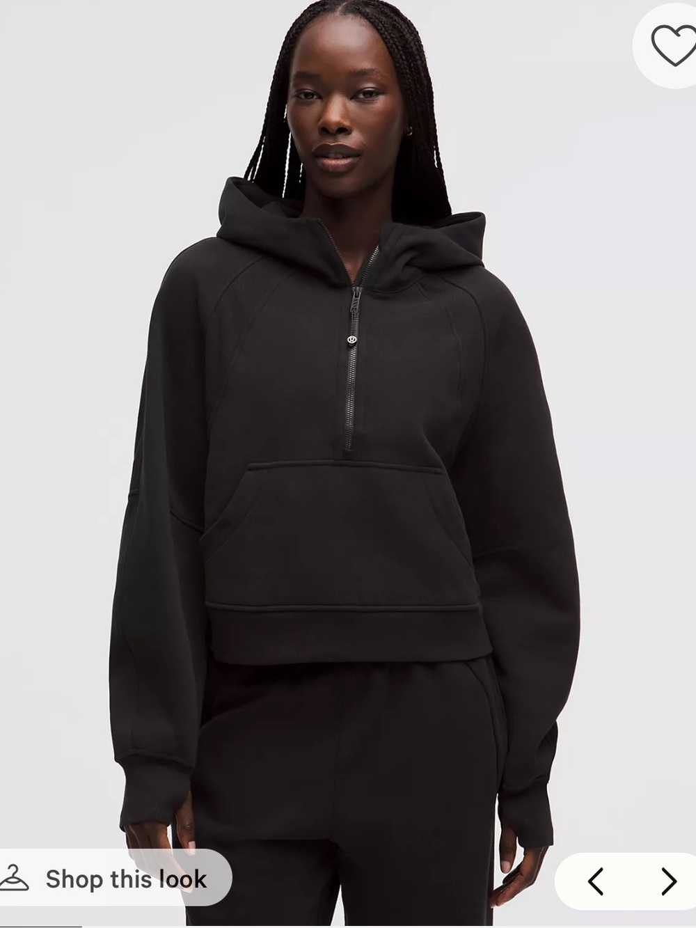 Lululemon Scuba Oversized Half-Zip Hoodie